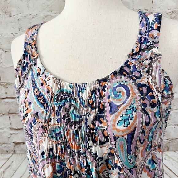 Meadow Rue Anthropologie paisley knit tank top - Picture 4 of 6